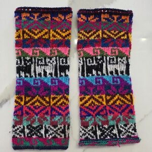 Colourful Alpaca Legwarmers
